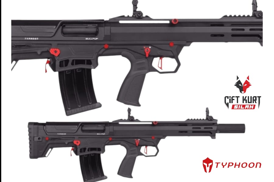 Typhoon 12 Bullpup Şarjörlü Yarı Otomatik Puma Av Tüfeği 